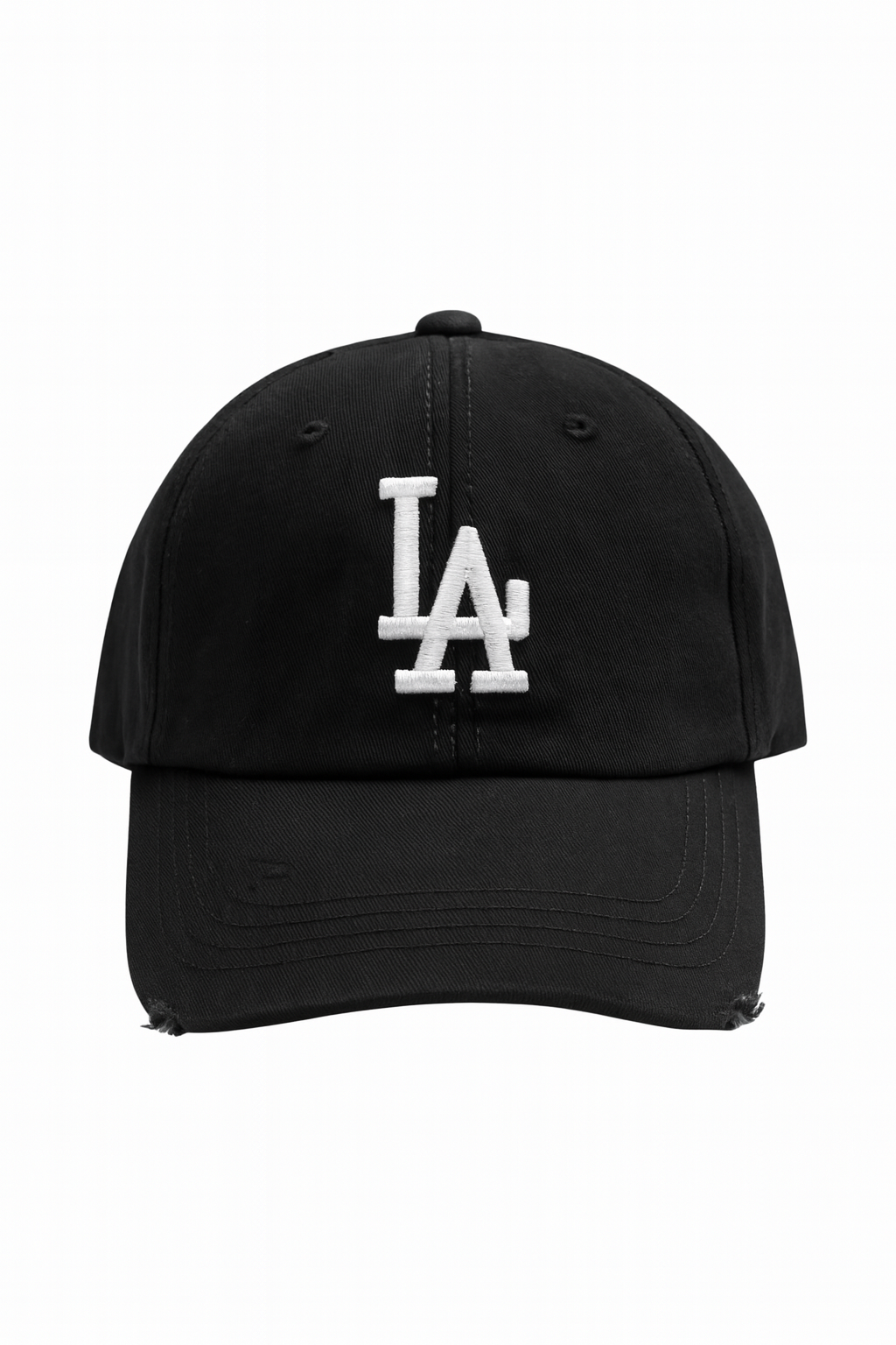 Distressed LA Baseball Cap