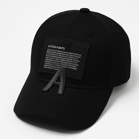 Action Points" Patch Cap-Letter A