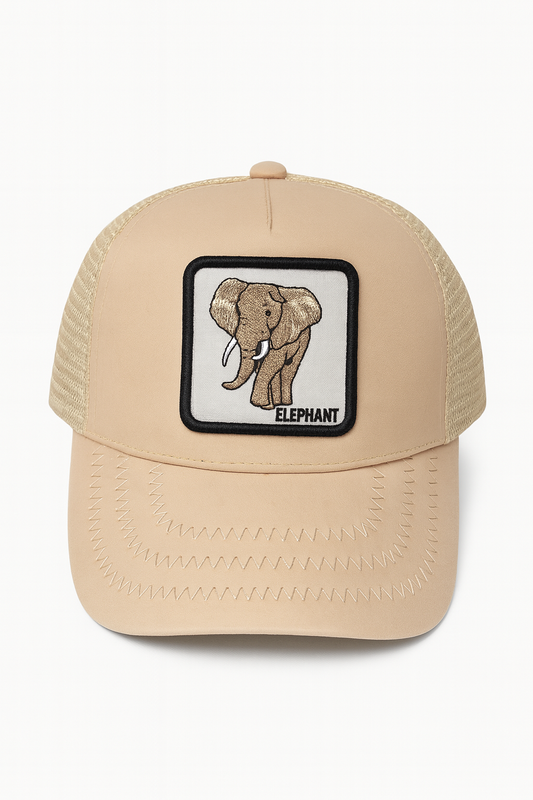 Elephant Patch Trucker Cap