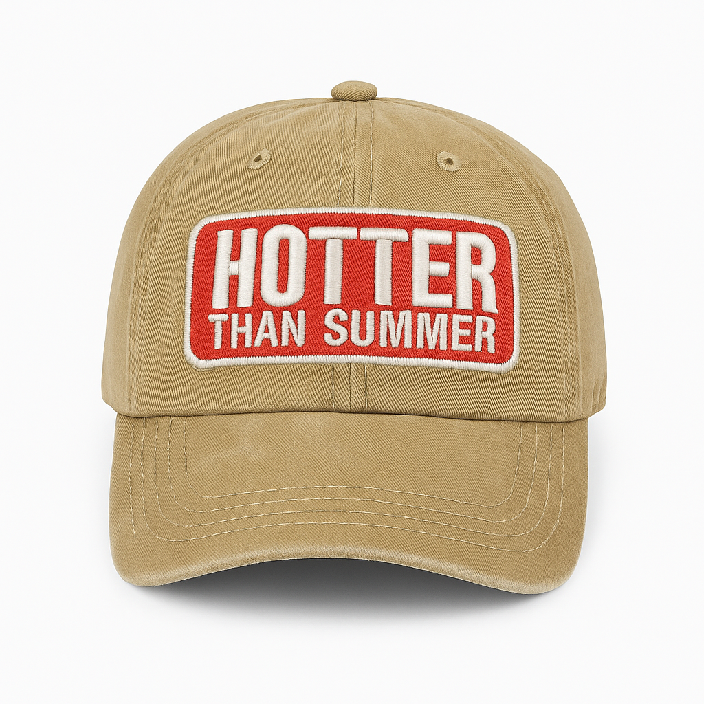 Hotter Than Summer Vintage Cap