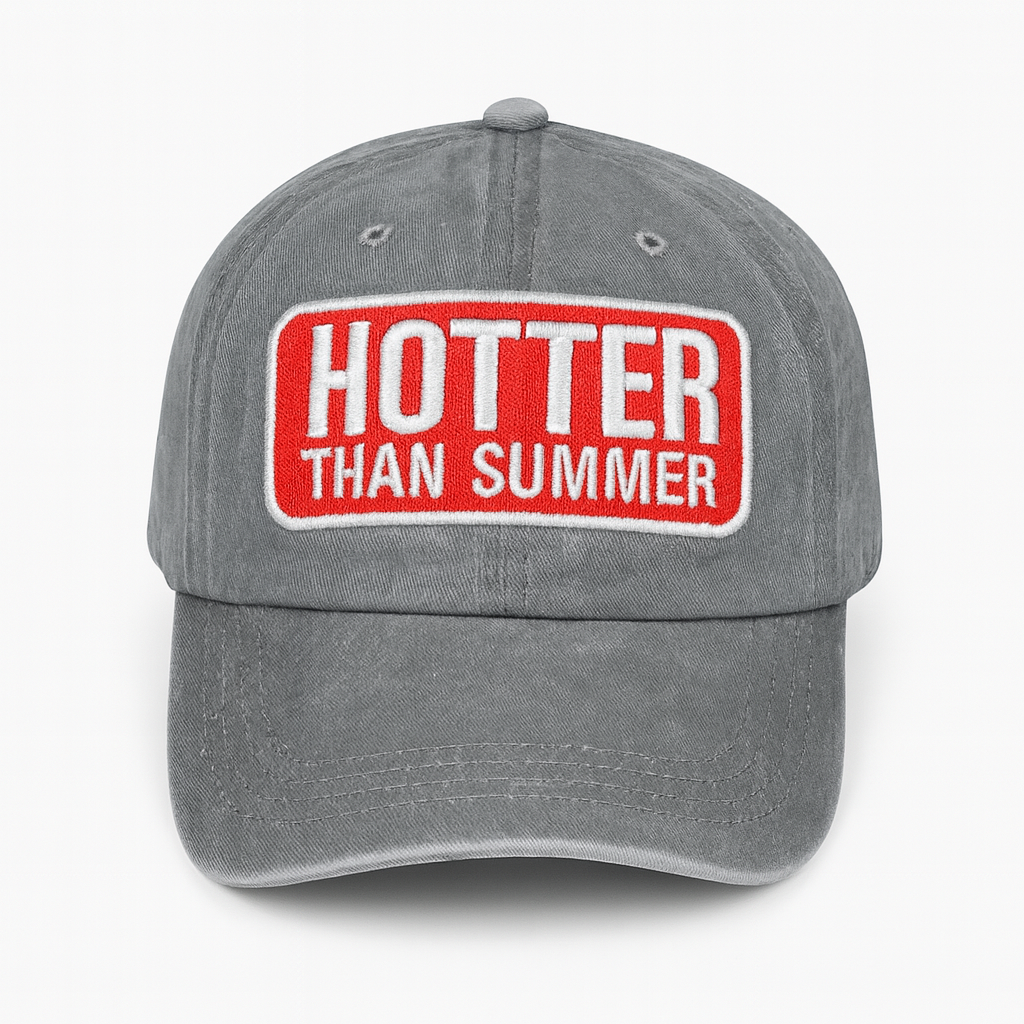 Hotter Than Summer Vintage Cap