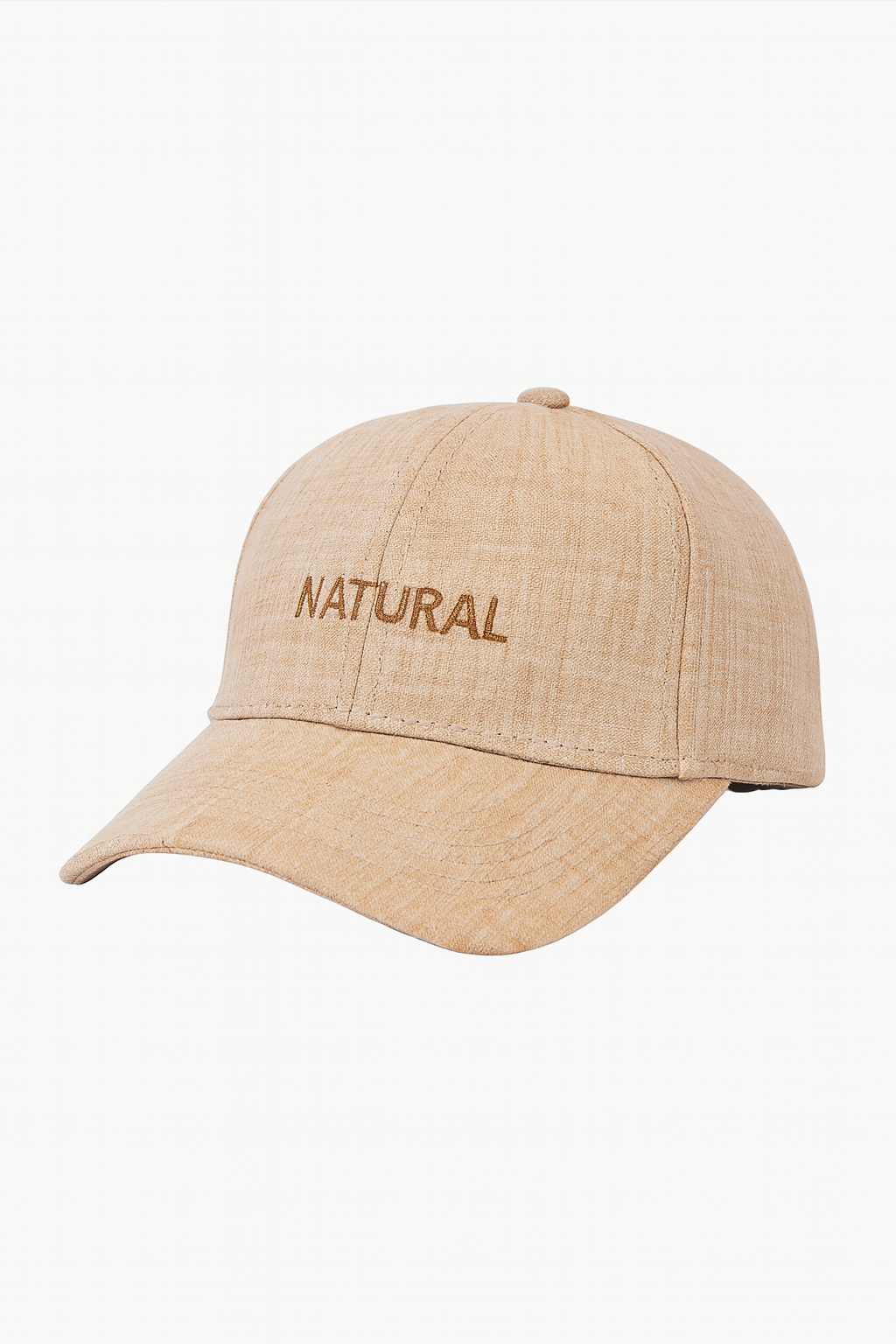 Natural Linen Cap