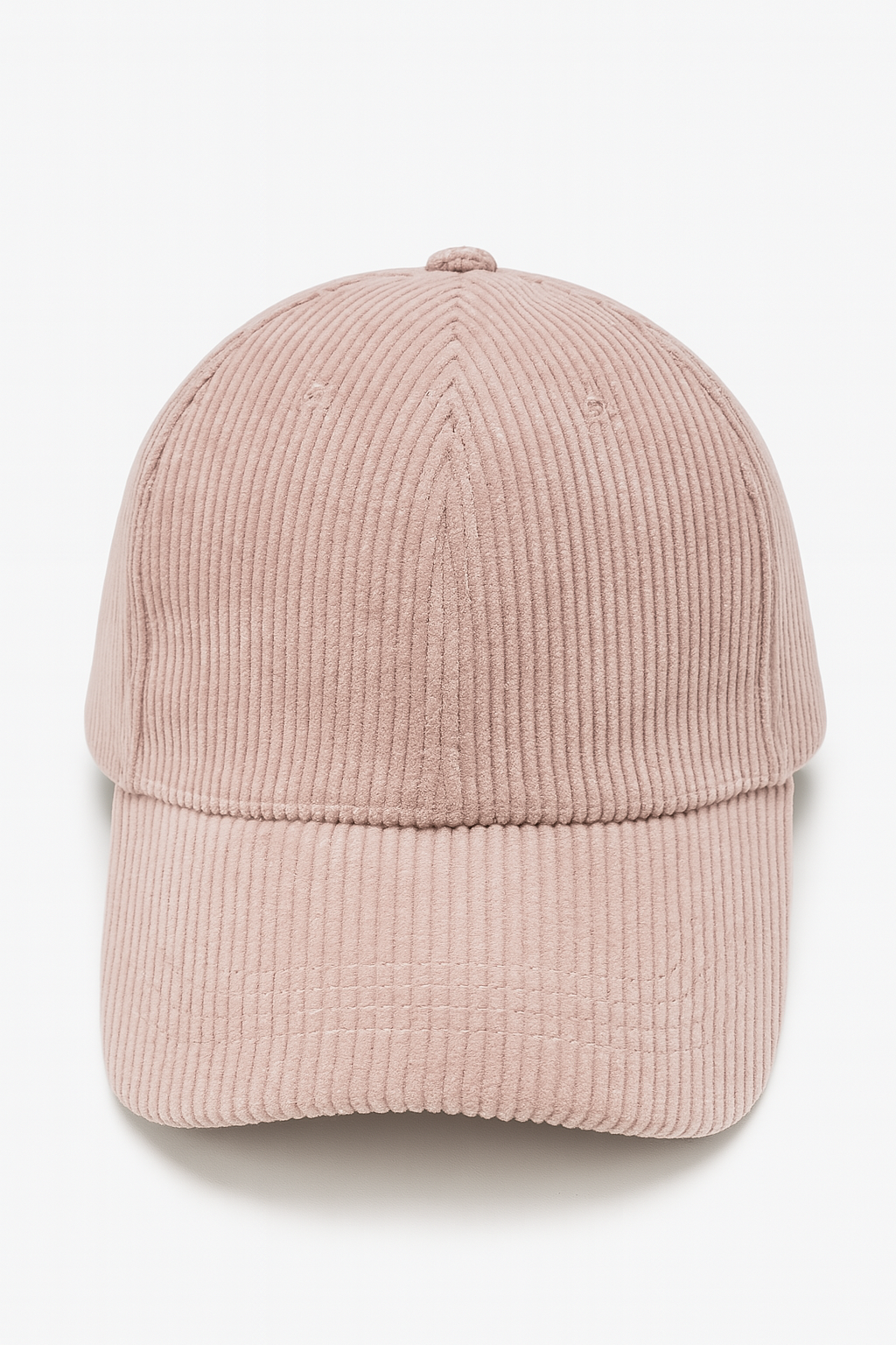 Soft Ribbed Corduroy Basic Cap