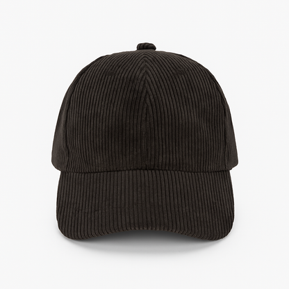 Soft Ribbed Corduroy Basic Cap