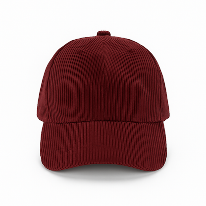 Soft Ribbed Corduroy Basic Cap