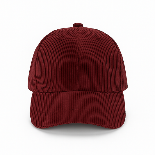 Soft Ribbed Corduroy Basic Cap